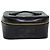 CHANEL COCO Marca Pouch Vanity Pelle verniciata Nera Oro CC Auth bs18347 Nero D'oro - vista 2