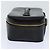 CHANEL COCO Marca Pouch Vanity Pelle verniciata Nera Oro CC Auth bs18347 Nero D'oro - vista 4