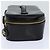 CHANEL COCO Marca Pouch Vanity Pelle verniciata Nera Oro CC Auth bs18347 Nero D'oro - vista 5