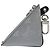 LOUIS VUITTON Monogram satellite Portachiavi Charm Argento MP2217 LV Auth 93701A - vista 2