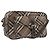 Borsa a spalla Burberry Nova Check Blue Label in nylon marrone Auth ti2105