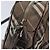 Borsa a spalla Burberry Nova Check Blue Label in nylon marrone Auth ti2105 - vista 16