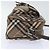 Borsa a spalla Burberry Nova Check Blue Label in nylon marrone Auth ti2105 - vista 4