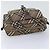 Borsa a spalla Burberry Nova Check Blue Label in nylon marrone Auth ti2105 - vista 6