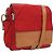 Burberry Borsa a spalla in nylon rosso Auth ti2117