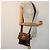 Borsa a spalla CHANEL in pelle bronzo oro CC Auth 93241 D'oro - vista 25