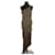 Autre Marque Khaki dress Synthetic  ref.1730123