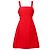 Autre Marque Sartorial Kleid Collection Privée Rot