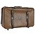 Trussardi Vintage-Ledergepäck Braun - Ansicht 2