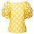 Autre Marque Top de lunares Collection Privée Amarillo