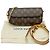 Ivy Louis Vuitton Monogram Brieftasche mit Kette Braun - Ansicht 17