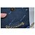 Mini Borsa Guy Laroche Blu in Tessuto con Emblema Oro - vista 10