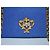 Mini Borsa Guy Laroche Blu in Tessuto con Emblema Oro - vista 4