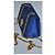 Mini Borsa Guy Laroche Blu in Tessuto con Emblema Oro - vista 5