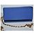 Mini Borsa Guy Laroche Blu in Tessuto con Emblema Oro - vista 7