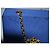 Mini Borsa Guy Laroche Blu in Tessuto con Emblema Oro - vista 8