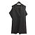 Mm6 Kleid aus schwarzer Wolle