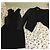 Conjunto de saia e casaco preto de lã Helmut Lang - vista 15