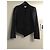 Conjunto de saia e casaco preto de lã Helmut Lang - vista 6