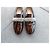 Mocasines Christopher Kane Burdeos Cuero Charol Strass Swarovski - vista 2