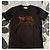 Camiseta Coach de algodón negro con bordado bronce - vista 2
