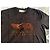 Camiseta Coach de algodón negro con bordado bronce - vista 3