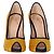 Décolleté gialle e nere Giuseppe Zanotti - anni 2000 Nero Giallo Sabbia - vista 3