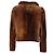 Chaqueta de piel Marni Brown - Años 2000 Castaño - vista 2