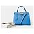 Hermès Sac HERMES Kelly 28 en Cuir Bleu - 102158 - vue 2