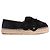CHANEL - Espadrillas Camélia di Chanel in suede nero (Taglia 38) - vista 2