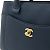 Borsa Chanel Neo Executive Line Coco Mark Nero Blu - vista 10