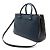 Borsa Chanel Neo Executive Line Coco Mark Nero Blu - vista 3