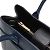 Borsa Chanel Neo Executive Line Coco Mark Nero Blu - vista 6