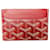 Tarjetero Goyard Saint Sulpice Roja