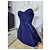 Elisabetta Franchi Kleid Dunkelblau Polyester - Ansicht 2