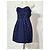 Elisabetta Franchi Kleid Dunkelblau Polyester - Ansicht 5