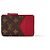 Louis Vuitton LV Romy Kartenhalter mit Rot