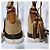 Burberry Canvas Mega Check Mini Ashby Hobo Saddle Bag Braun/Beige - Ansicht 6
