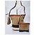 Burberry Canvas Mega Check Mini Ashby Hobo Saddle Bag Braun/Beige - Ansicht 7