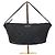 Borsa a spalla Gucci GG Canvas Boat Nera Nero