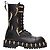 Kampfstiefel mit Hornanhänger von Roberto Cavalli