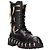Kampfstiefel mit Hornanhänger von Roberto Cavalli - Ansicht 2
