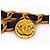 Chanel 1993 Collar Cinturón de Cadena Doblada Extra Gruesa Martillada y Medallón con Hardware Baño de Oro de 24K. Gold hardware - vista 11