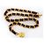 Chanel 1993 Collar Cinturón de Cadena Doblada Extra Gruesa Martillada y Medallón con Hardware Baño de Oro de 24K. Gold hardware - vista 9