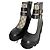 Botines Gucci de cuero negro