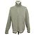 Hermès HERMES JACKE WESTE MIT REISSVERSCHLUSS L 56 AUS GRAUEM CASHMERE
