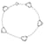 Tiffany & Co Coração Aberto Prata Prata  ref.1733137