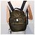 PRADA Backpack Nylon Khaki Silver Auth ep5764 Silvery - view 28