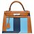 Hermès HERMES Kelly 28 Bag in Multicolor Leather - 102118 Multiple colors - view 2