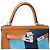 Hermès HERMES Kelly 28 Bag in Multicolor Leather - 102118 Multiple colors - view 6